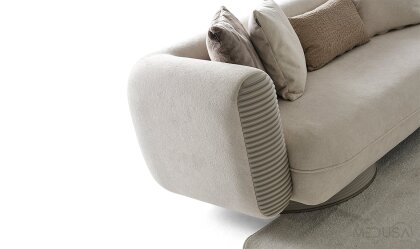 Medusa Home Mobilya - Ivory Üçlü Koltuk