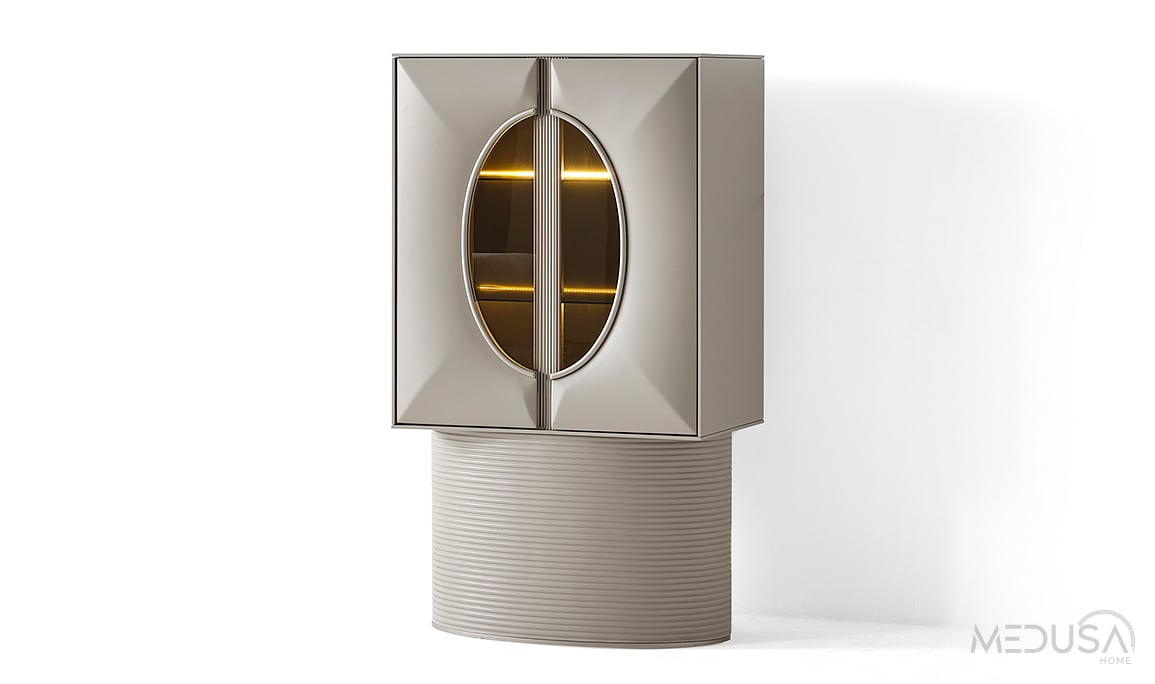 Medusa Home Mobilya - Ivory Vitrin