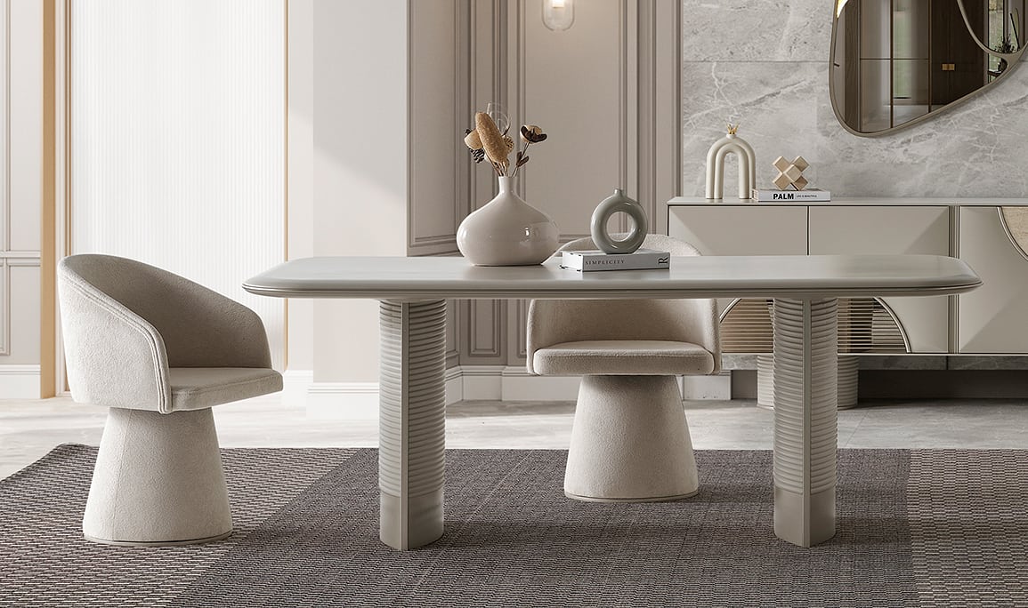 Medusa Home Mobilya - Ivory Yemek Odası