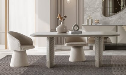 Medusa Home Mobilya - Ivory Yemek Odası