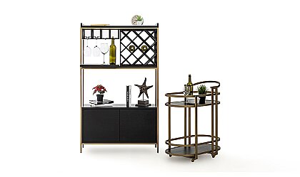 Medusa Home Mobilya - Jack Siyah Bar