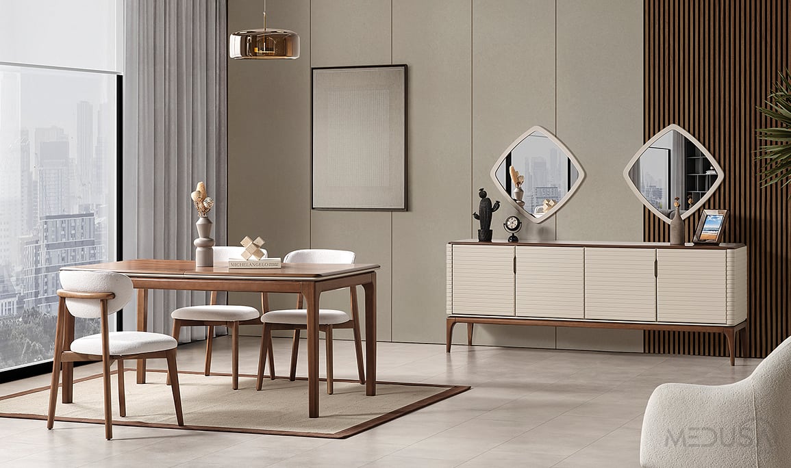 Medusa Home Mobilya - Jade Yemek Odası