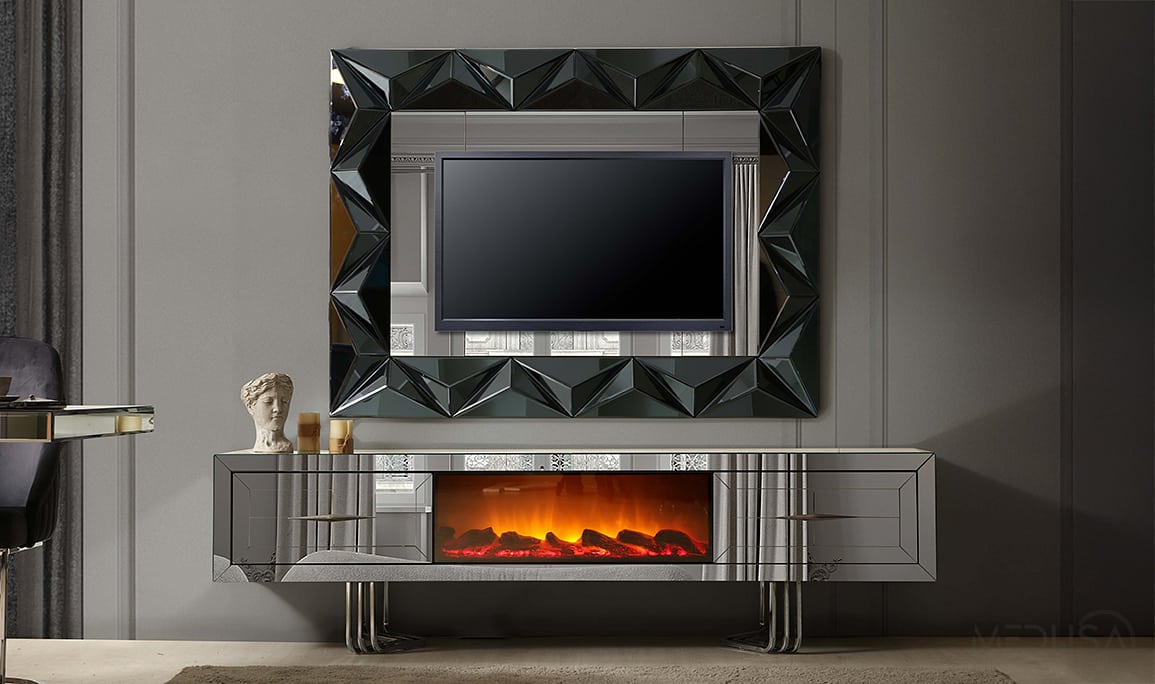 Medusa Home Mobilya - Jaguar Aynalı Yemek Odası