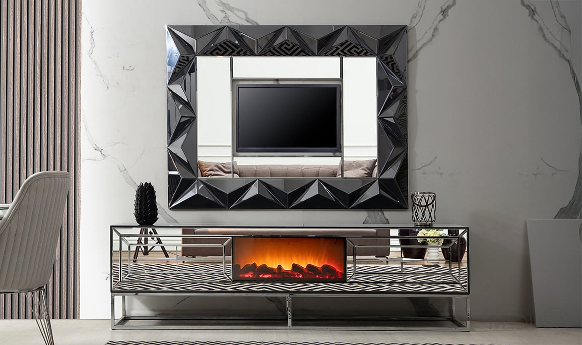 Medusa Home Mobilya - Jaguar Aynalı Yemek Odası