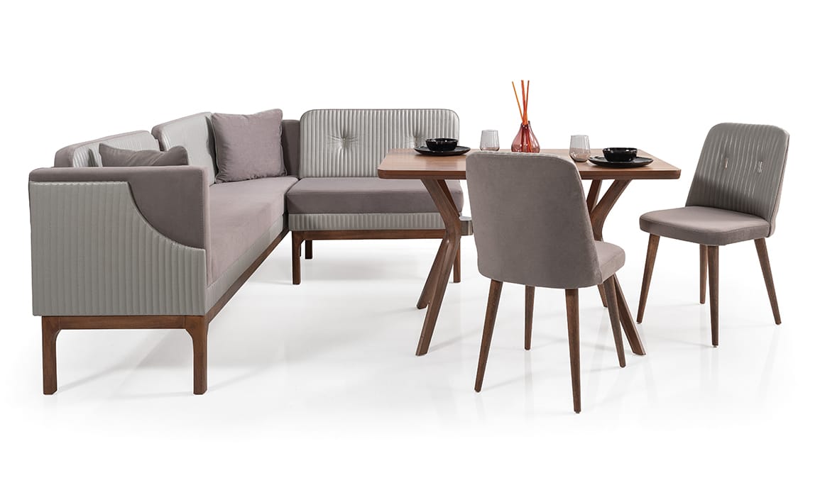 Medusa Home Mobilya - Juliana Ses Sistemli Mutfak Köşe Takımı