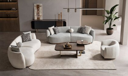 Medusa Home Mobilya - Juno Koltuk Takımı - Modern Koltuk Takımları Medusa Home Mobilya - Juno Koltuk Takımı - Modern Koltuk Takımları