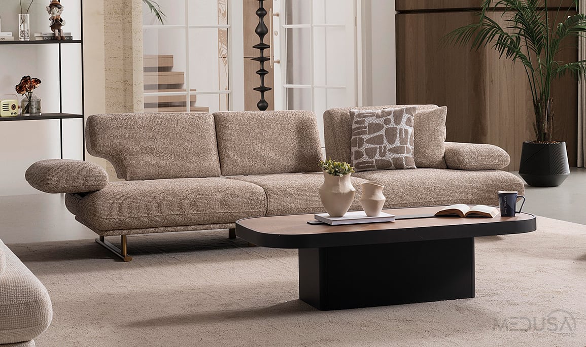 Medusa Home Mobilya - Kafka Dörtlü Koltuk