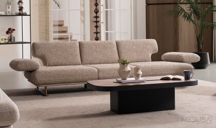 Medusa Home Mobilya - Kafka Dörtlü Koltuk