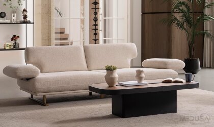 Medusa Home Mobilya - Kafka Üçlü Koltuk