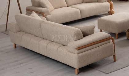 Medusa Home Mobilya - Kairos Üçlü Koltuk