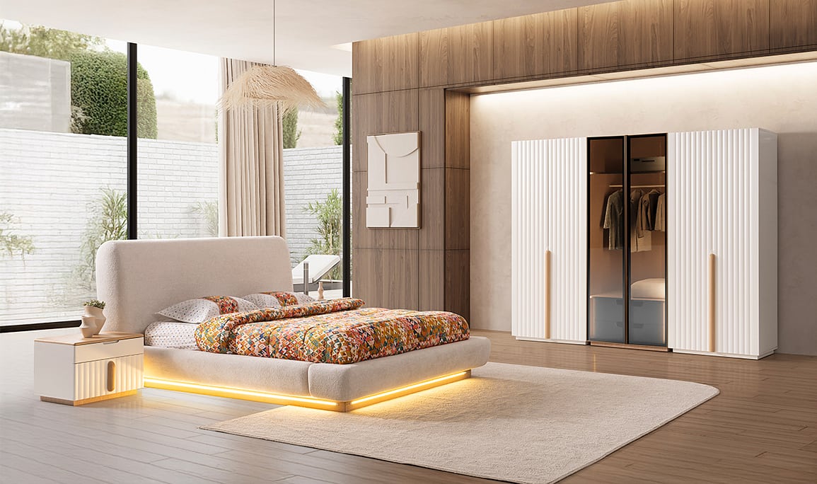 Medusa Home Mobilya - Kaju Yatak Odası