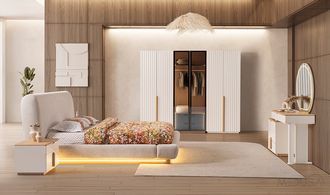 Medusa Home Mobilya - Kaju Yatak Odası