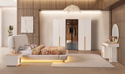 Medusa Home Mobilya - Kaju Yatak Odası