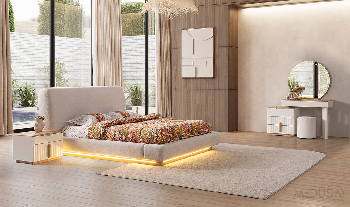 Medusa Home Mobilya - Kaju Yatak Odası