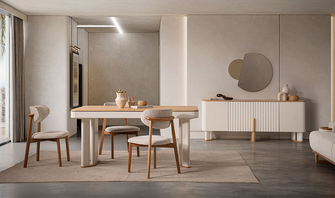 Medusa Home Mobilya - Kaju Yemek Odası