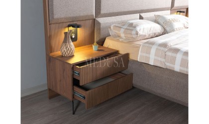 Medusa Home Mobilya - Kaplan 6 Kapılı Yatak Odası
