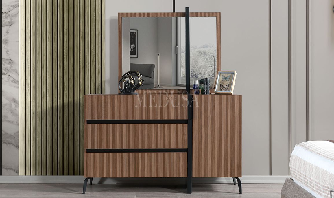 Medusa Home Mobilya - Kaplan 6 Kapılı Yatak Odası