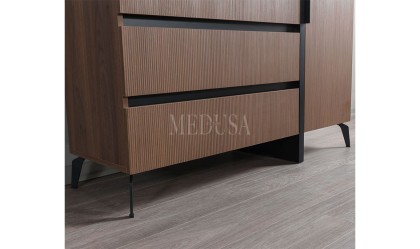 Medusa Home Mobilya - Kaplan 6 Kapılı Yatak Odası