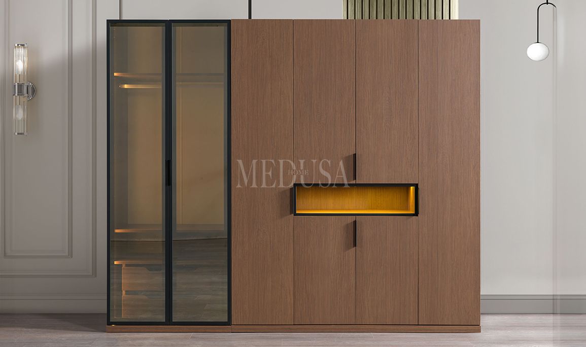 Medusa Home Mobilya - Kaplan 6 Kapılı Yatak Odası
