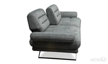 Medusa Home Mobilya - Karınca Antrasit Üçlü Koltuk