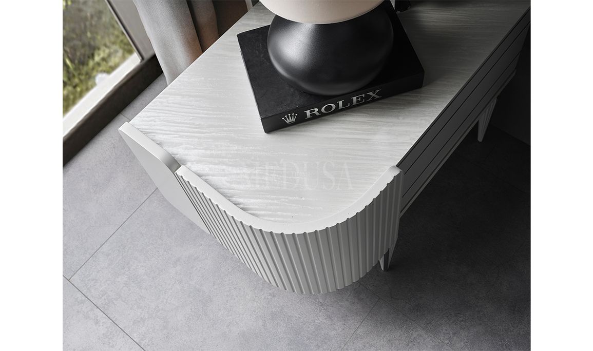 Medusa Home Mobilya - Kayra Sis Grisi Karyola