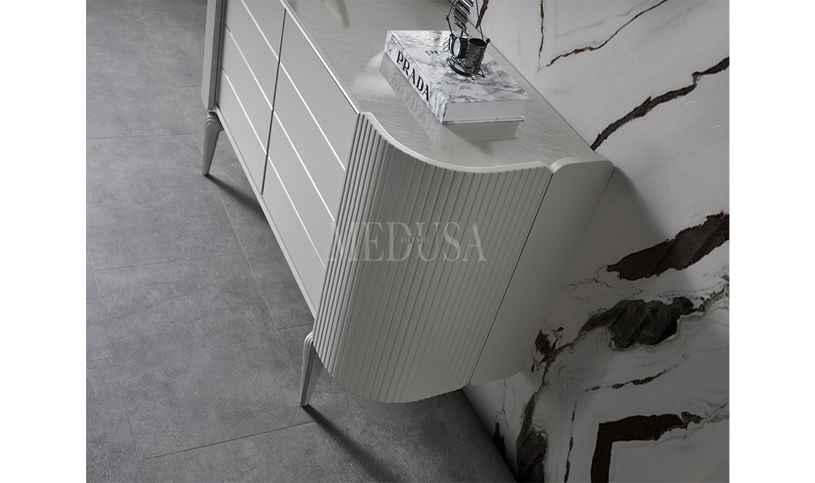 Medusa Home Mobilya - Kayra Sis Grisi Şifonyer