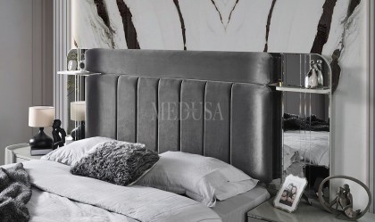 Medusa Home Mobilya - Kayra Sis Grisi Yatak Odası