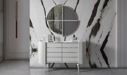 Medusa Home Mobilya - Kayra Sis Grisi Yatak Odası