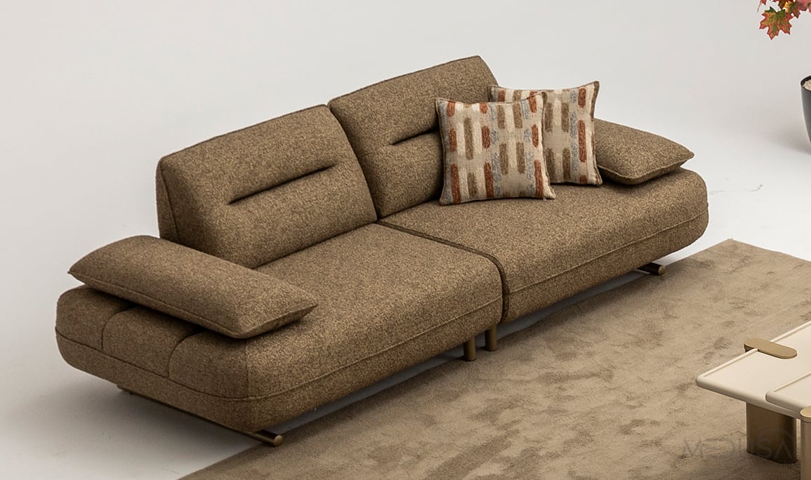 Medusa Home Mobilya - Kays 4+3+1 Koltuk Takımı