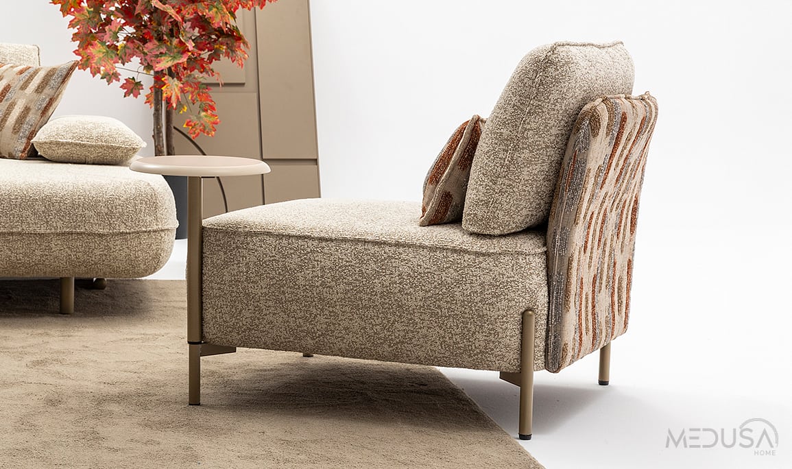 Medusa Home Mobilya - Kays 4+3+1 Koltuk Takımı