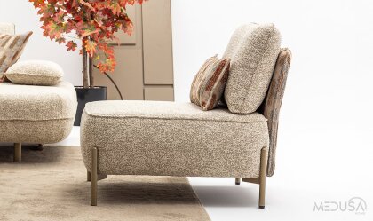 Medusa Home Mobilya - Kays 4+3+1 Koltuk Takımı