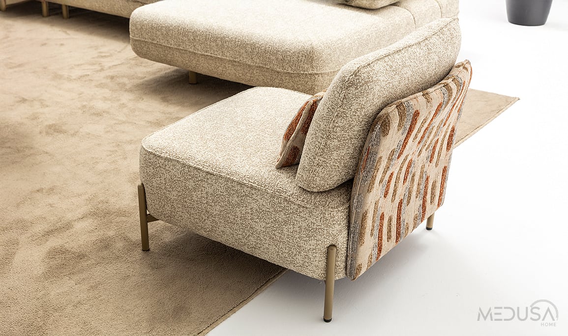 Medusa Home Mobilya - Kays 4+3+1 Koltuk Takımı