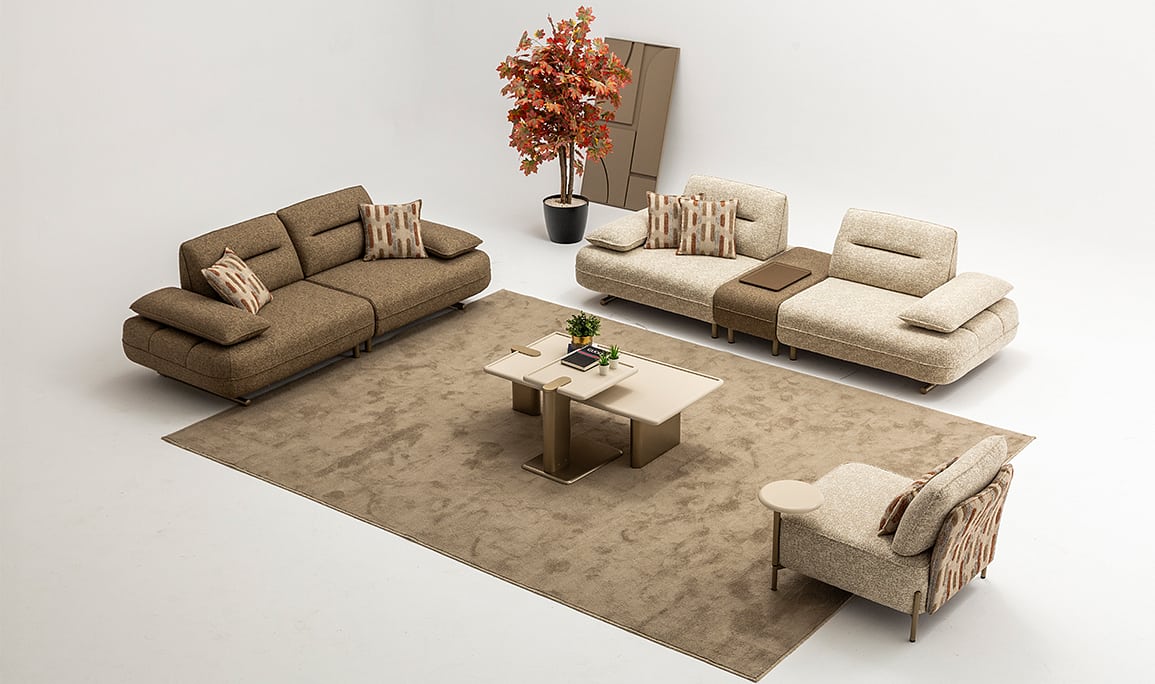 Medusa Home Mobilya - Kays Sehpalı Koltuk Takımı