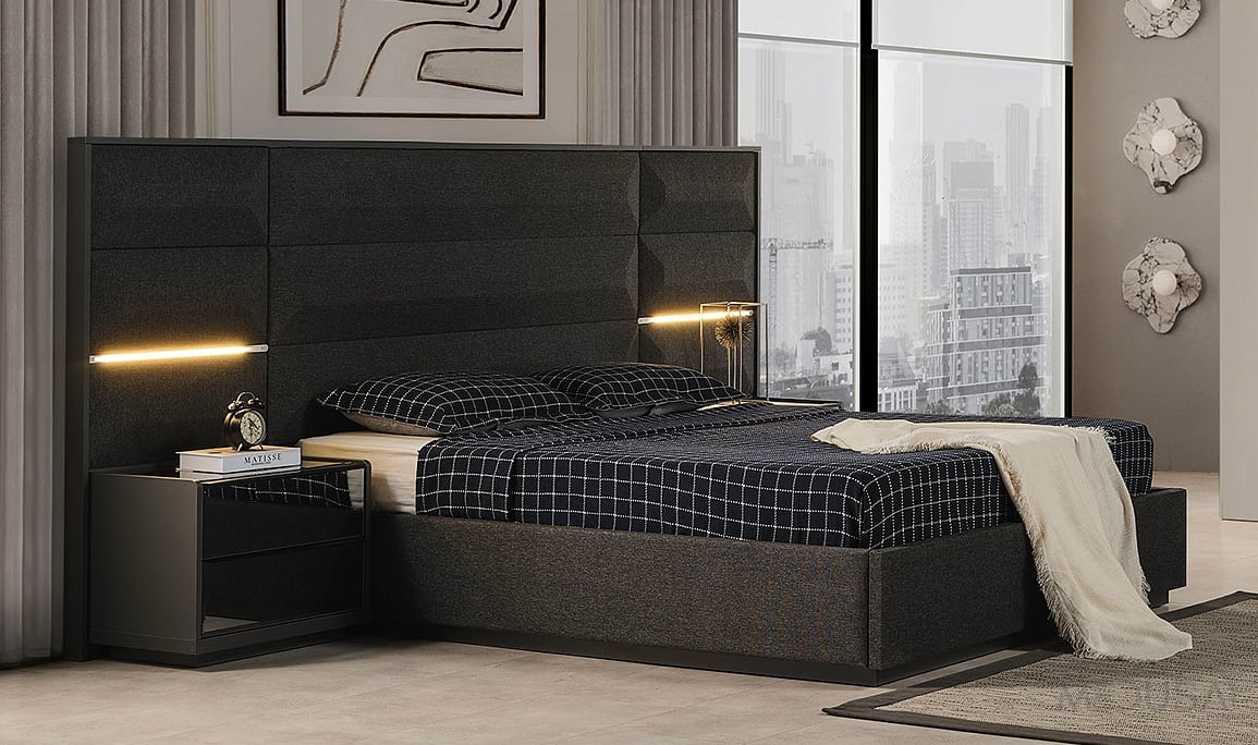 Medusa Home Mobilya - Keops 6 Kapaklı Yatak Odası