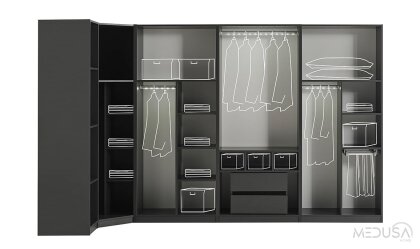 Medusa Home Mobilya - Keops Giyinme Odası