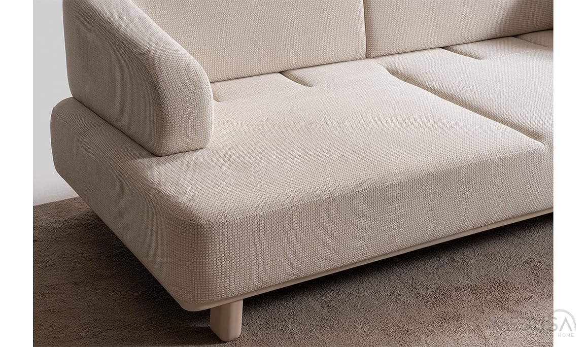 Medusa Home Mobilya - Keops Krem Koltuk Takımı