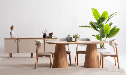 Medusa Home Mobilya - Kita Bohem Yemek Odası