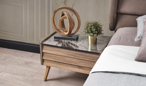 Medusa Home Mobilya - Klas Ceviz Karyola