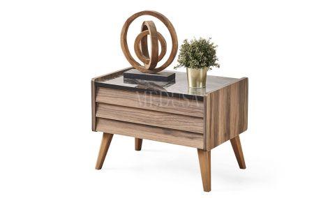 Medusa Home Mobilya - Klas Ceviz Komodin