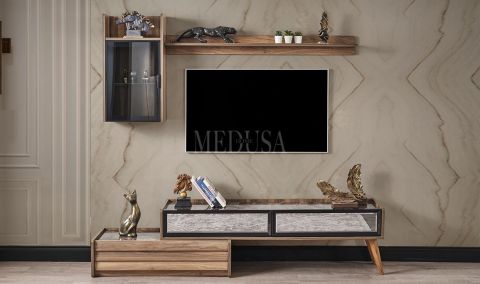 Medusa Home - Klas Ceviz Tv Ünitesi Medusa Home - Klas Ceviz Tv Ünitesi