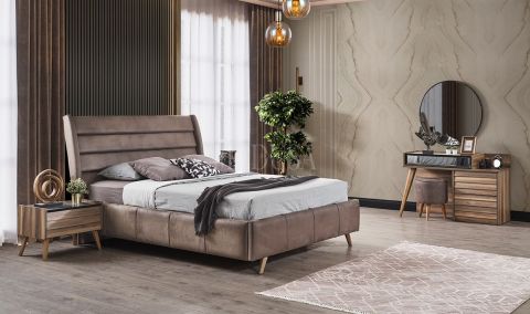 Medusa Home Mobilya - Klas Ceviz Yatak Odası