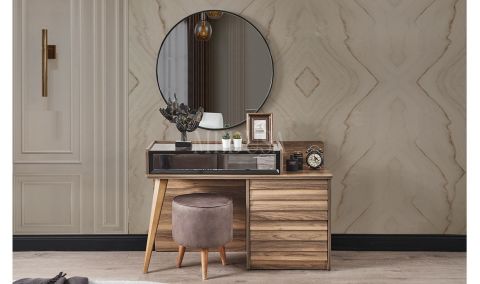 Medusa Home Mobilya - Klas Ceviz Yatak Odası