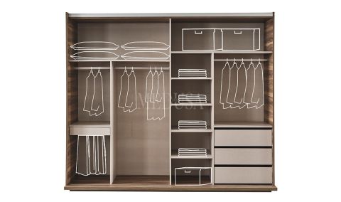 Medusa Home Mobilya - Klas Ceviz Yatak Odası