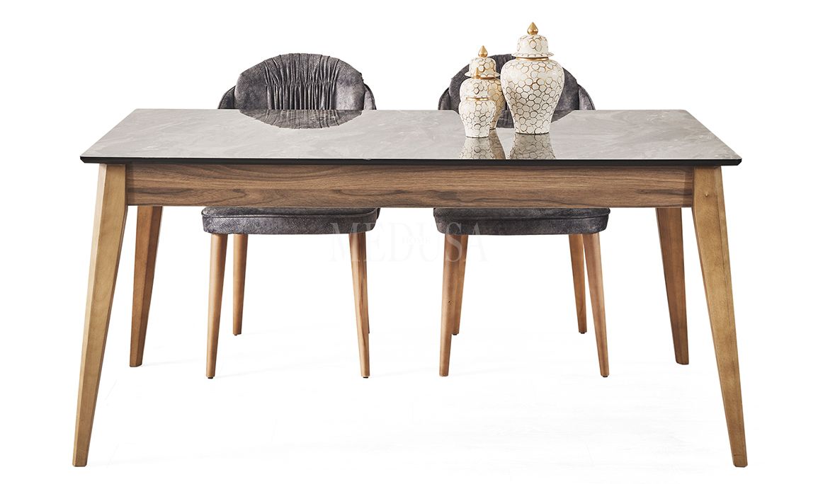 Medusa Home Mobilya - Klas Ceviz Yemek Masası