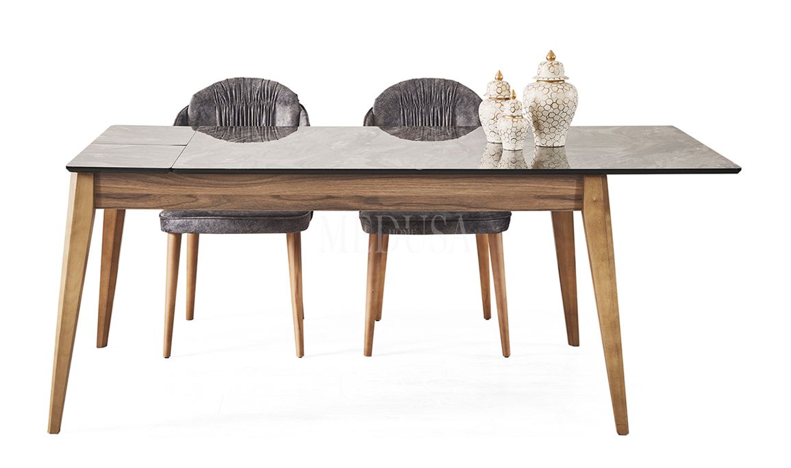 Medusa Home Mobilya - Klas Ceviz Yemek Masası