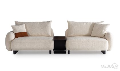 Medusa Home - Klein Sehpalı Üçlü Koltuk Medusa Home - Klein Sehpalı Üçlü Koltuk
