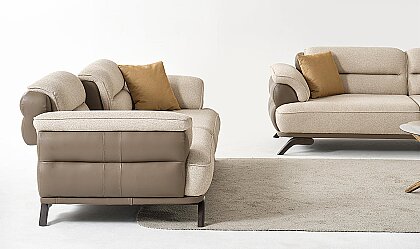 Medusa Home Mobilya - Kraft Üçlü Koltuk