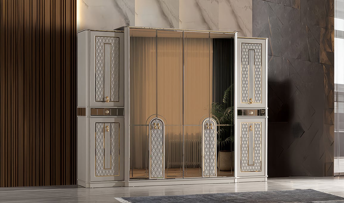 Medusa Home Mobilya - Kristal Gardırop
