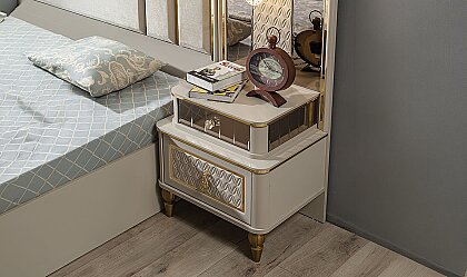 Medusa Home Mobilya - Kristal Komodin