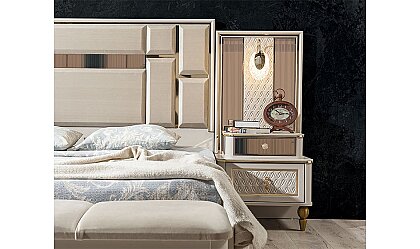 Medusa Home Mobilya - Kristal Komodin